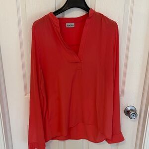 Elegant coral Blouse by